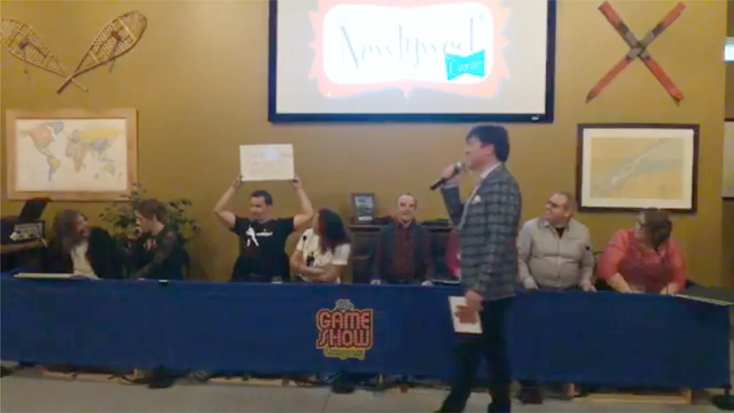 Couples reveal their answers during The Not So Newlywed Game